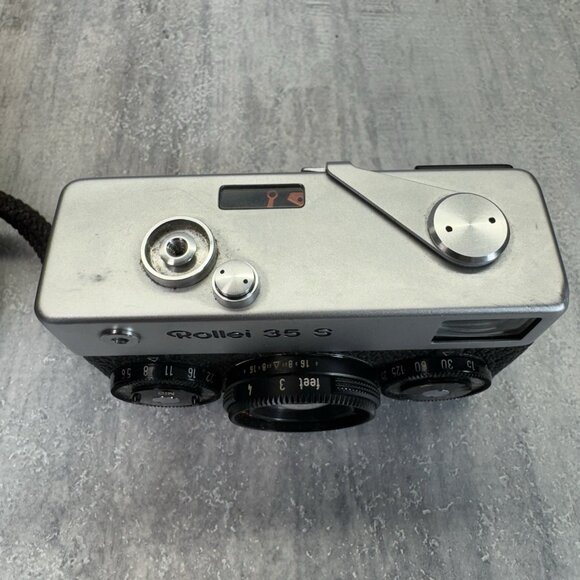 Vintage Rare Rollei 35 S Camera W/ Case Singapore Untested - Picture 2 of 16